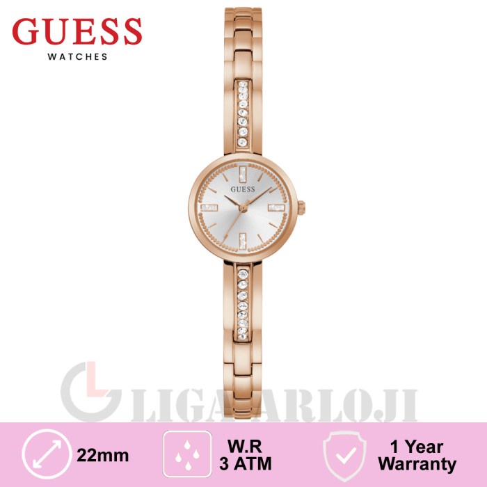 Promo GUESS GW0288L3 Original SOFIA Jam Tangan Wanita Analog Rose Gold Mini