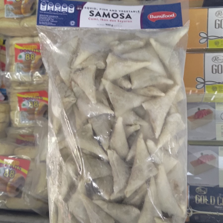 

Bumifood Samosa cumi ikan 900 gr