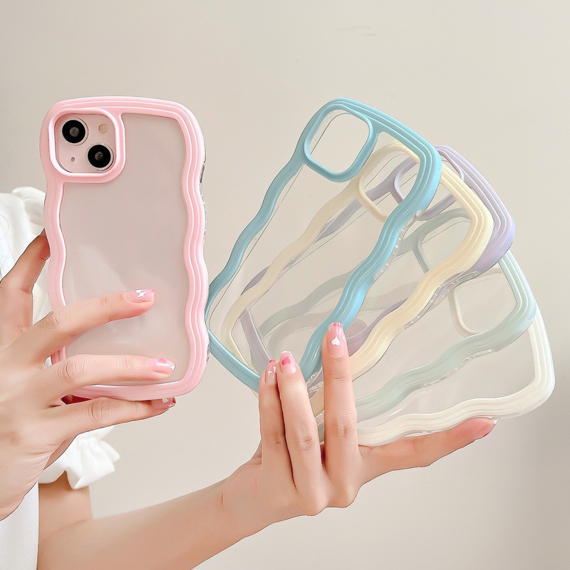 Soft Case Hp Transparan Tahan Goncangan Untuk IPhone 11 / 12 / 13pro Max / XS Max / X / XR / 8 / 7plus