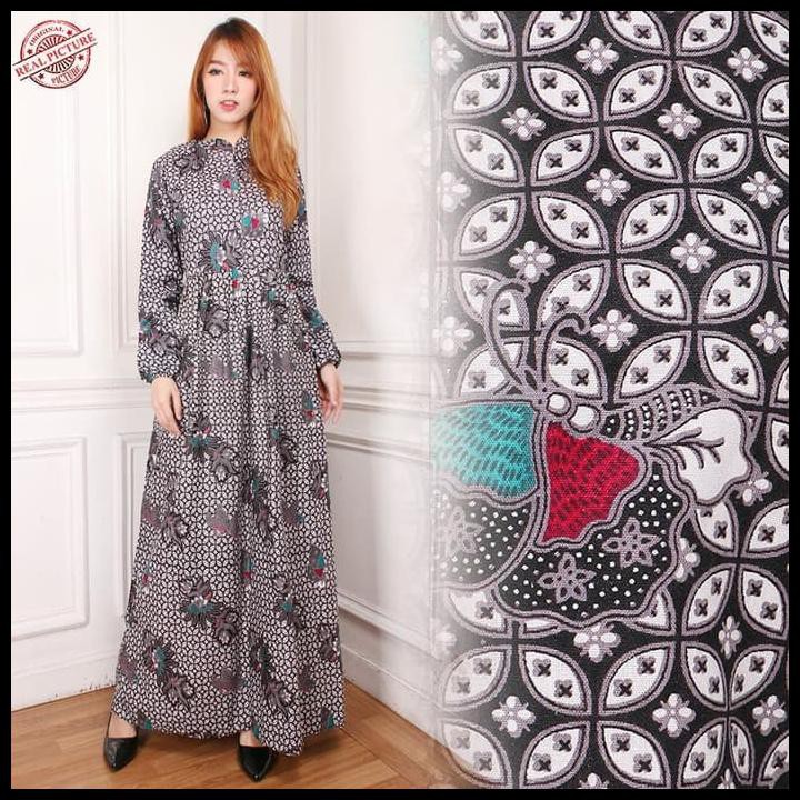GAMIS DRESS MAXI GYOVAN LONGDRESS BATIK WANITA