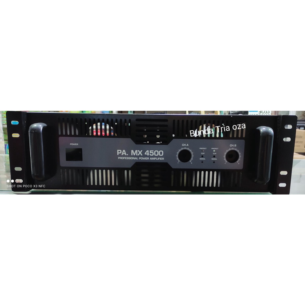 Box Power Amplifier Rakitan model Seri PA MX 4500