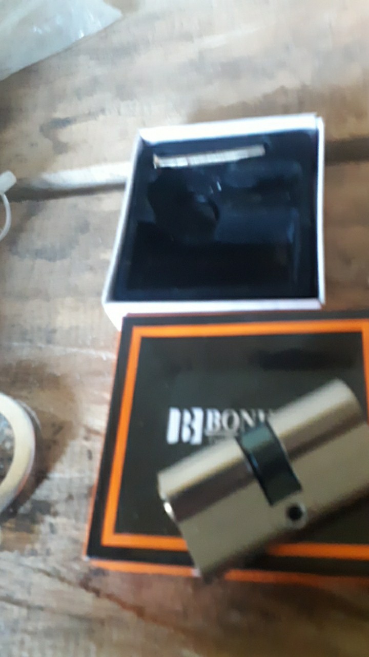 Cylinder L Silinder L Anak Lubang Kunci Pintu Besar Jantung Kuningan