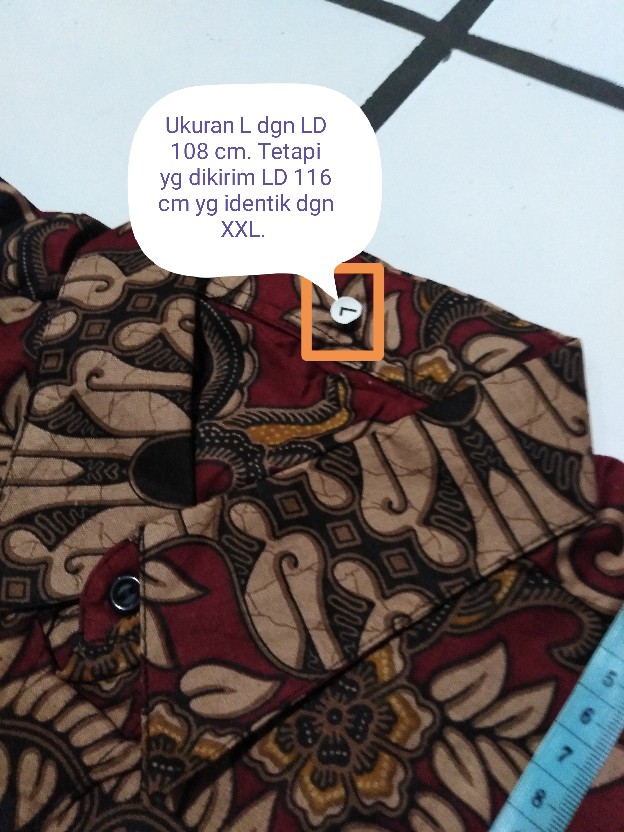 Size M L Xl Xxl Bswart Batik Hrb026 Kenongo Hem Pendek Padi Pekalongan M L Xl Batik Pria Murahl