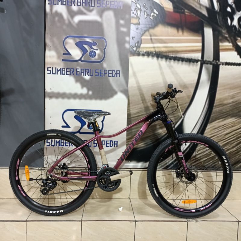 SEPEDA GUNUNG MTB UNITED VENUS 3.00 HYDRAULIC 26 INCH NEW 2022