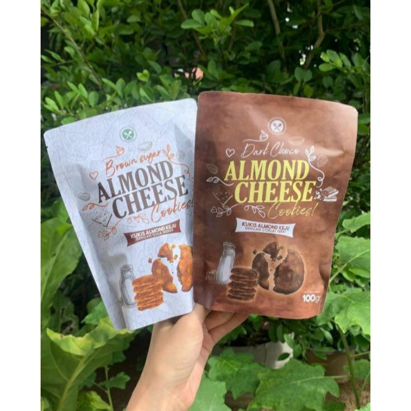 

Almond Cheese Cookies - Brown Sugar dan Dark Choco Namaste