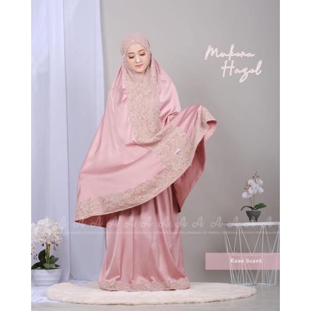 Mukena Hazel || Rose scent by Aimana.id