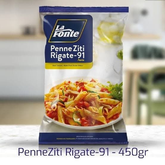 

La Fonte Penne Ziti Rigate 450gr