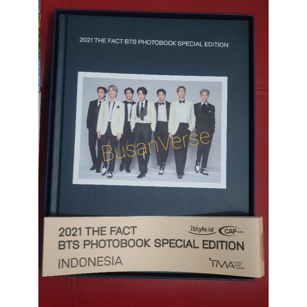 The Fact BTS Photobook 2021, special edition Indonesia