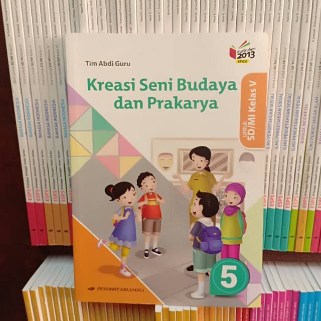 Kreasi Seni Budaya Dan Prakarya Kelas 5 Sd Erlangga Shopee Indonesia