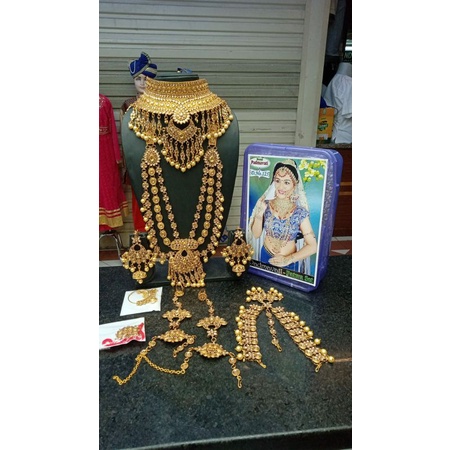 BRIDAL SET//ACESORIES HINDIA JODHA AKBAR//ACCESORIES