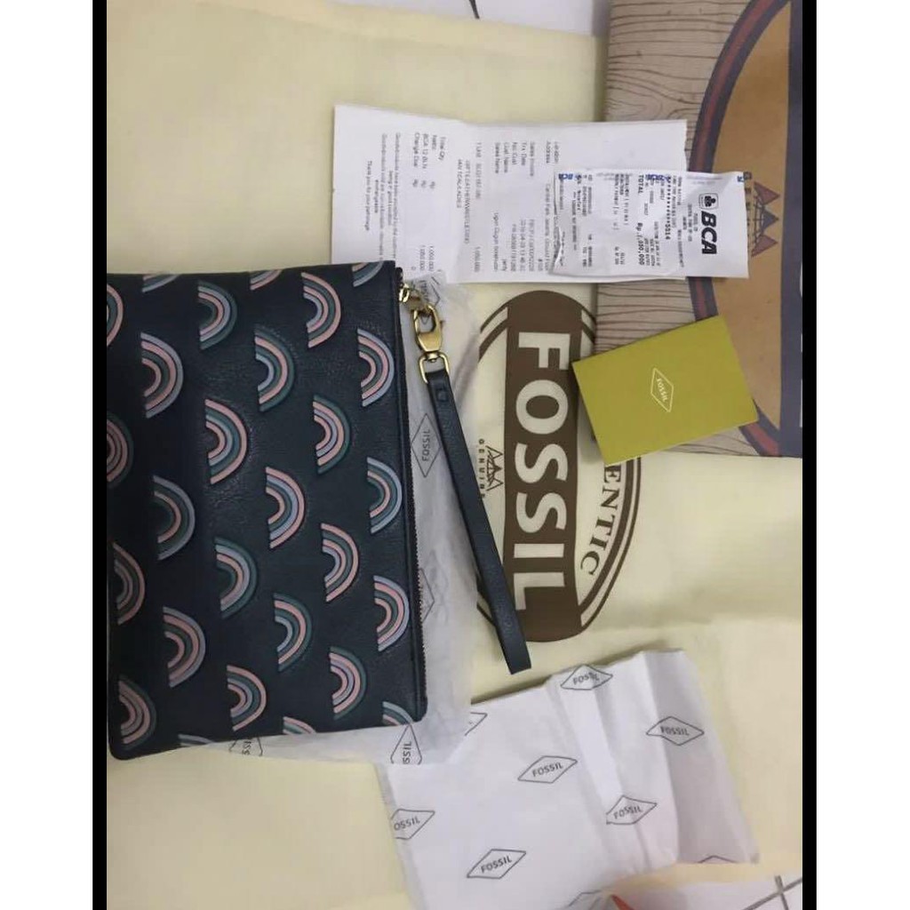 Fossil Wristlet Pouch PRELOVED