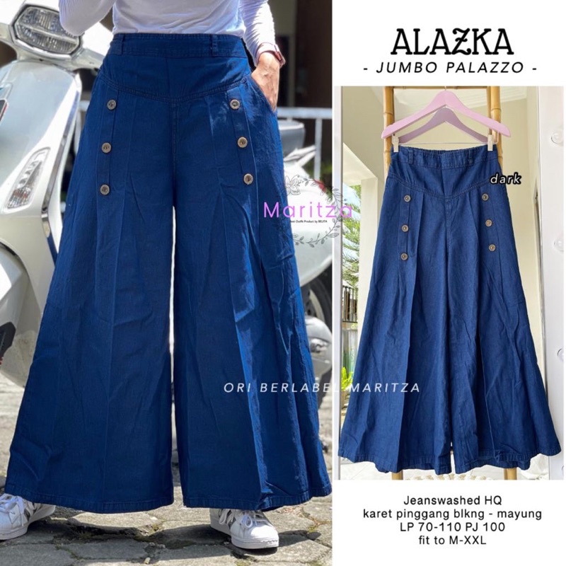 ALAZKA JUMBO PALAZZO by Maritza