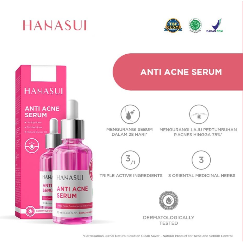 HANASUI Serum Anti Acne 20ml