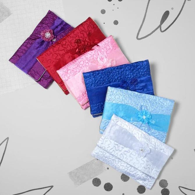 TAS + SAJADAH PESTA - Biru Tua