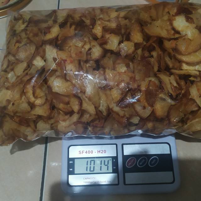 

Keripik singkong pedas