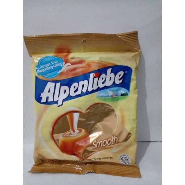 

Permen Alpenliebe Smooth susu karamel 125gr