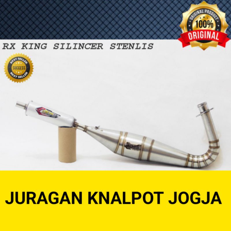 knalpot Creampie Original Rx King silincer stenlis