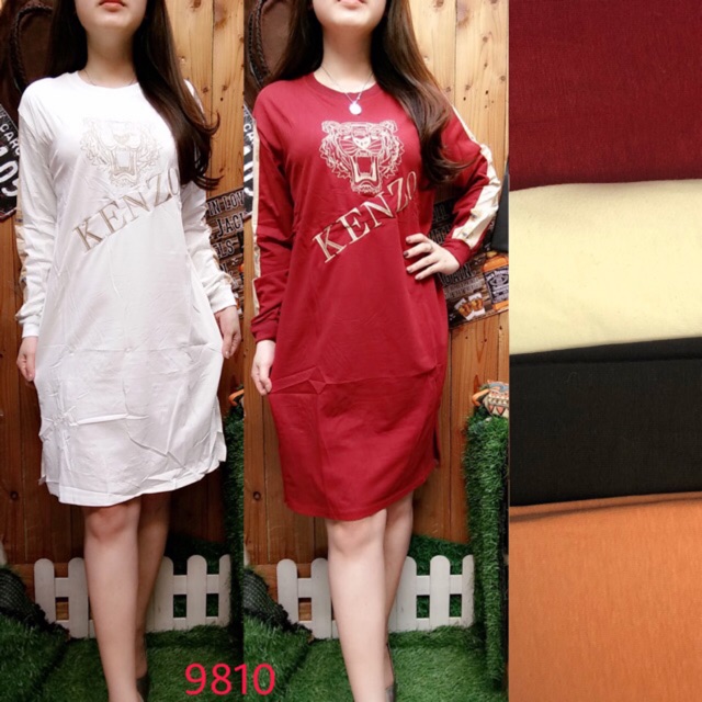 TUNIC KENZ TIGER SLIDE BIGSIZE IMPORT 9810/9809