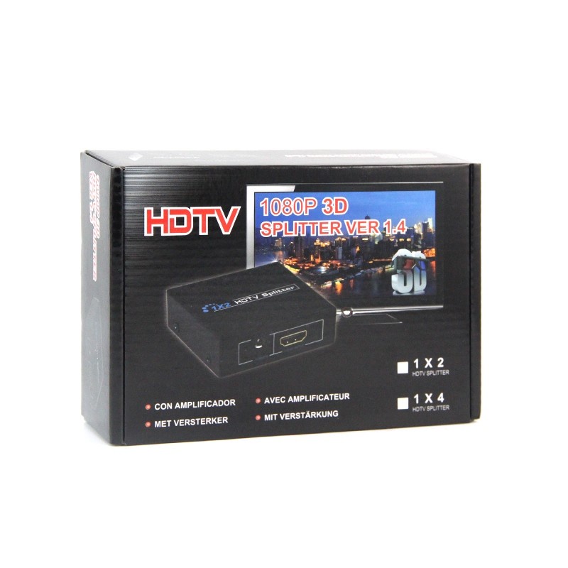 HDMI Splitter 1-2 resolution up to 1080p Supports 3D