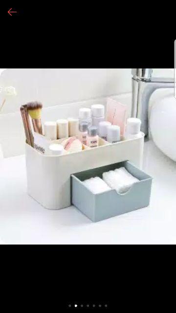 Kotak Organizer Kosmetik Perhiasan Rak Make Up / Kotak Serbaguna / Rak Mini Kosmetik