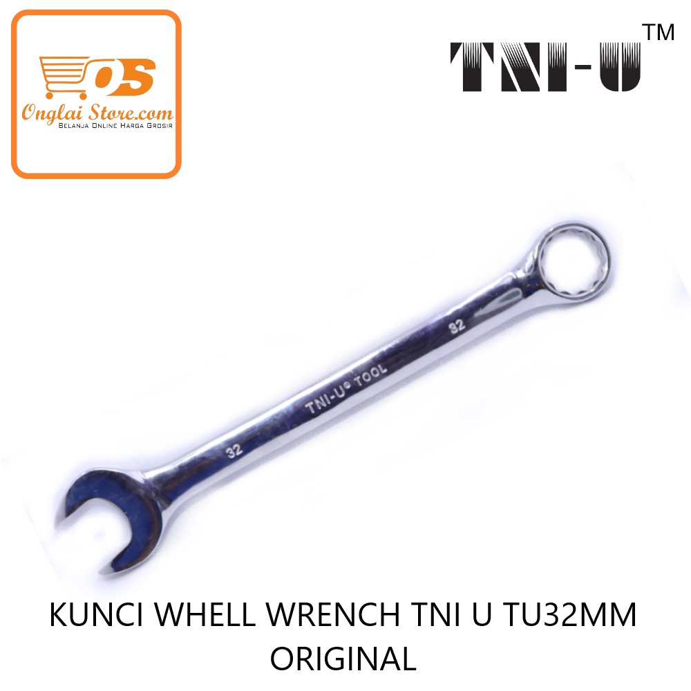 KUNCI WHELL WRENCH TNI-U TU-32MM ORIGINAL 两用扳手  (HARGA SPESIAL)