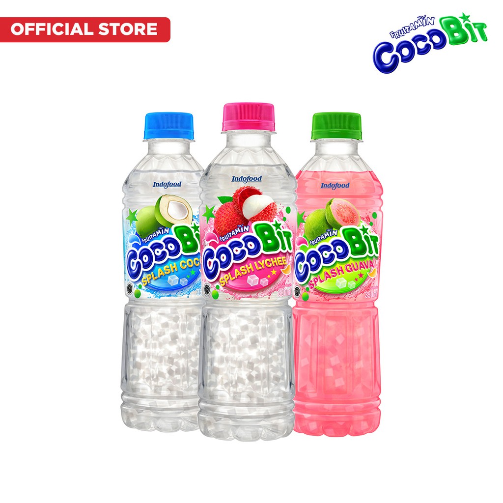 

Fruitamin Cocobit Lychee + Coco + Guava 350 ml