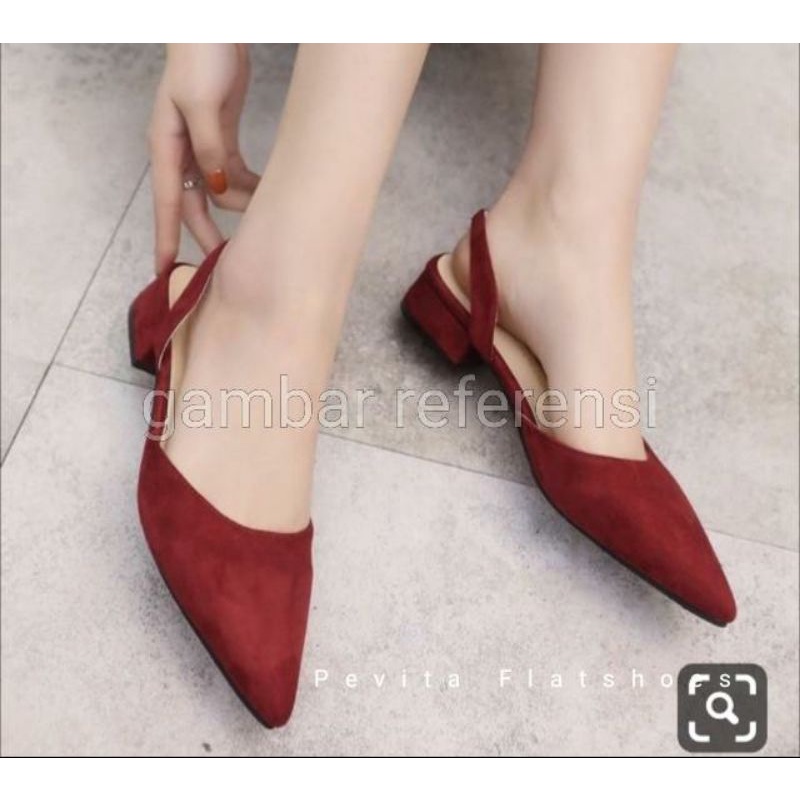 Flatshoes Formal Size Besar Sandal Teplek Size Besar Sepatu Teplek Size Besar