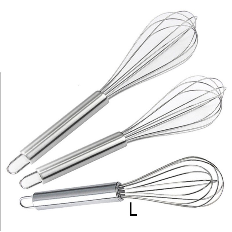 【Tempat Jakarta】 Hand Mixer Manual Pengocok Adonan Kocokan Telur Whisk