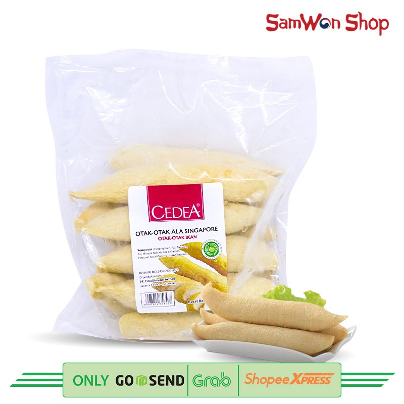 

CEDEA OTAK OTAK SINGAPORE 1 KG - KUE IKAN GORENG INSTANT FROZEN FOOD