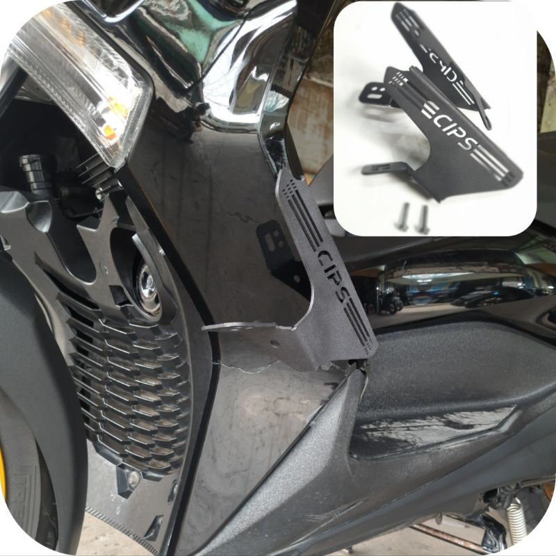 Breket Dudukan Lampu XMAX 250 model Brixton Brixxton Bukan Tubular Crashbar Xmax