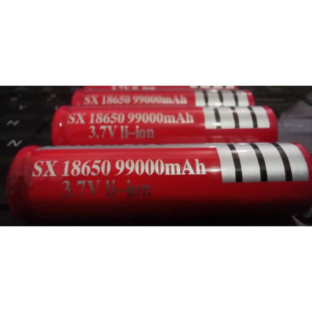 Elektronik dan peralatan elektronik kecil baterai batere cas ultrafire senter Swat 99000mAh 18650