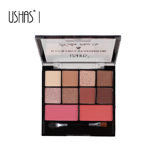 Ushas 8 Eyeshadow &amp; 2 Blush On BPOM