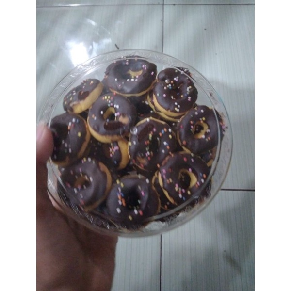 

kue donat kecil dalam toples 500gr