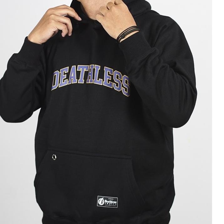 Special DEATHLESS HOODIE  BRYAN | HITAM ✓