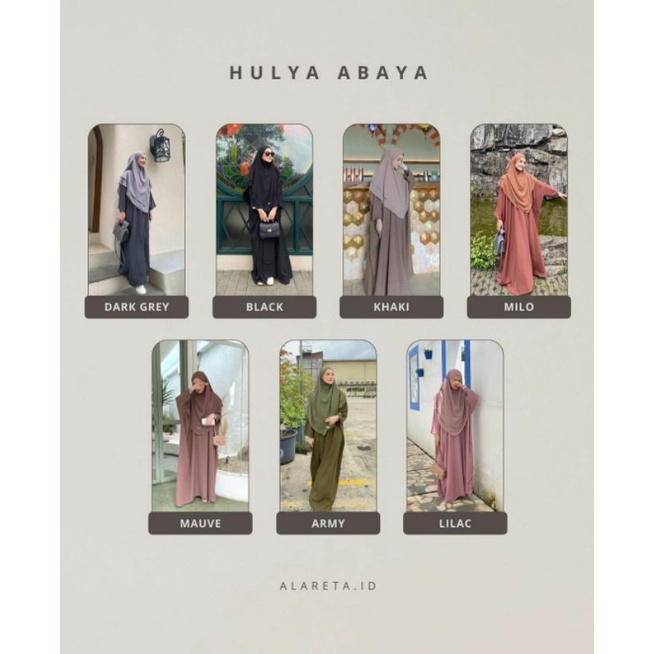 Hulya Abaya original by Alareta