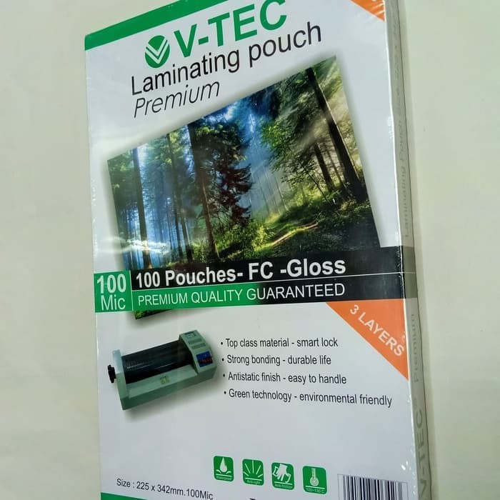 

promo kualitas Laminating Pouch Film Plastic Laminating size F4 Folio murah keren terbatas