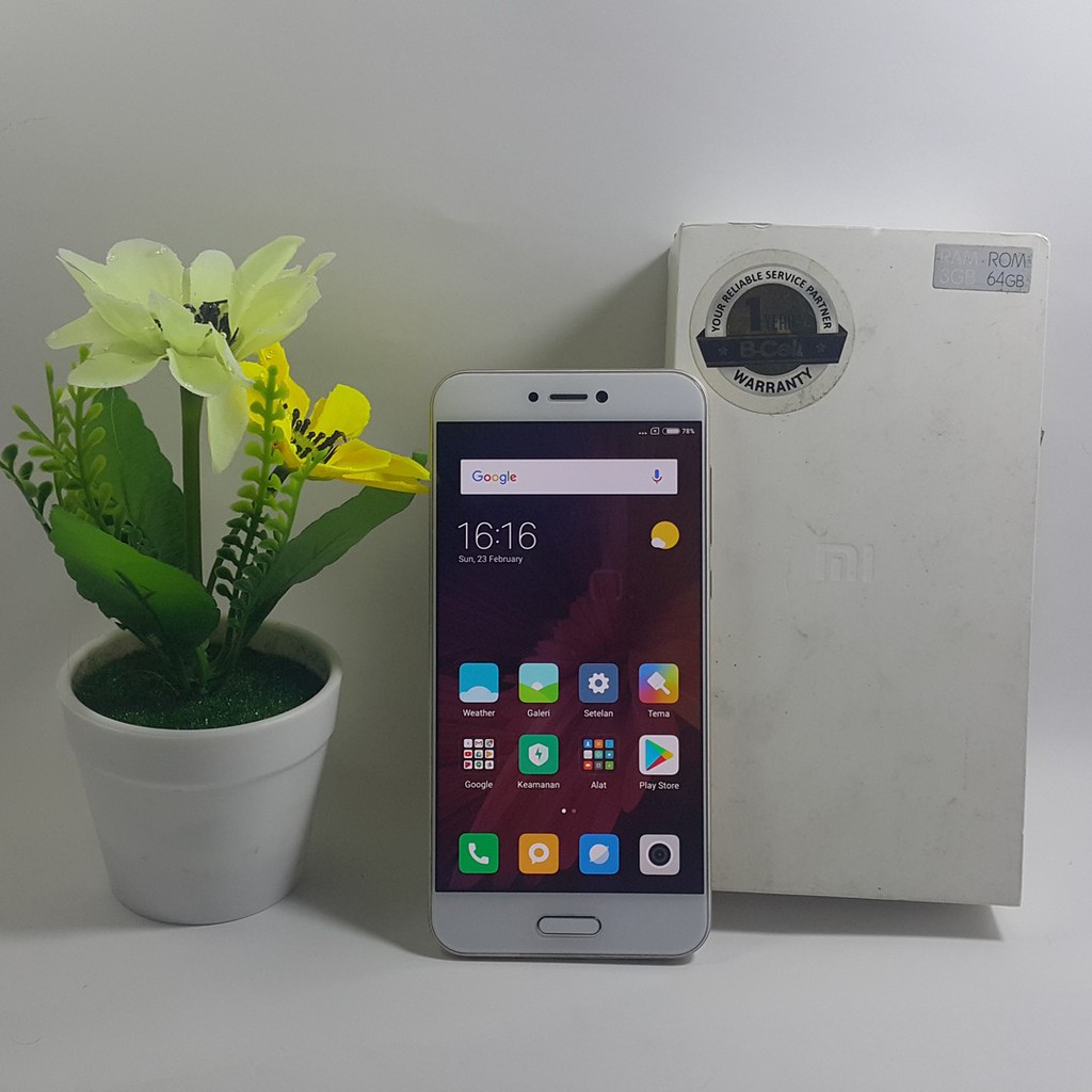 Xiaomi MI 5C Ram 3GB Rom 64GB - Fullset – Second