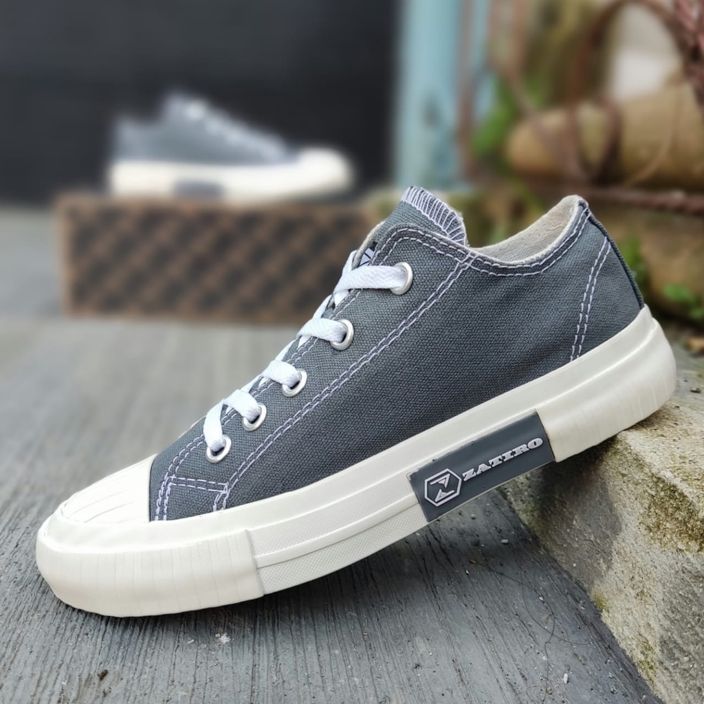 SEPATU SNEAKER FASHION CASUAL UNISEX GAYA KECE MURAH JALAN SANTAI SEKOLAH KULIAH KANTOR GREY WHITE TERBAIK