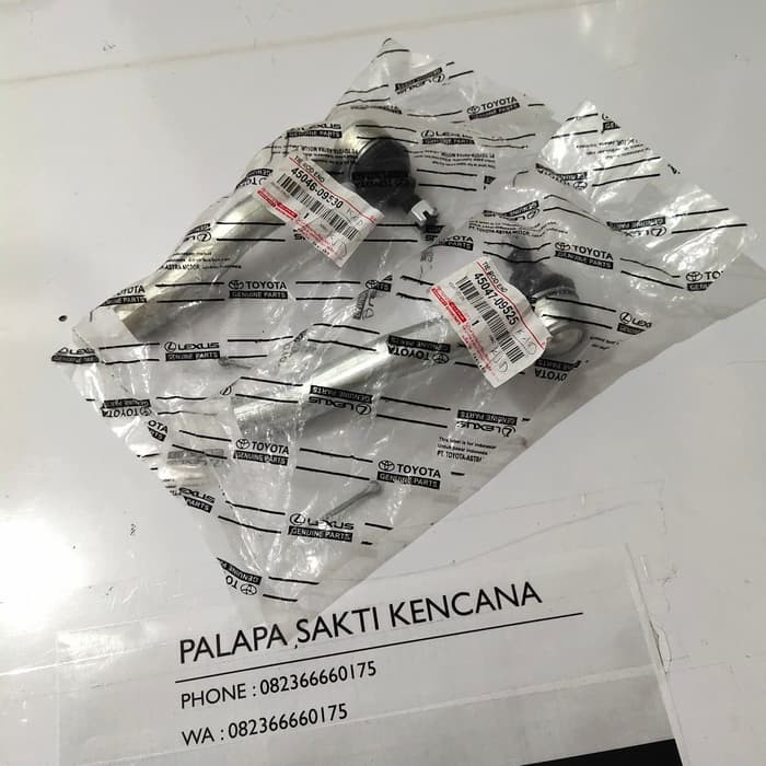 Tie Rod Tie Rod End Toyota Yaris 2008-2012 Original Thailand 1set