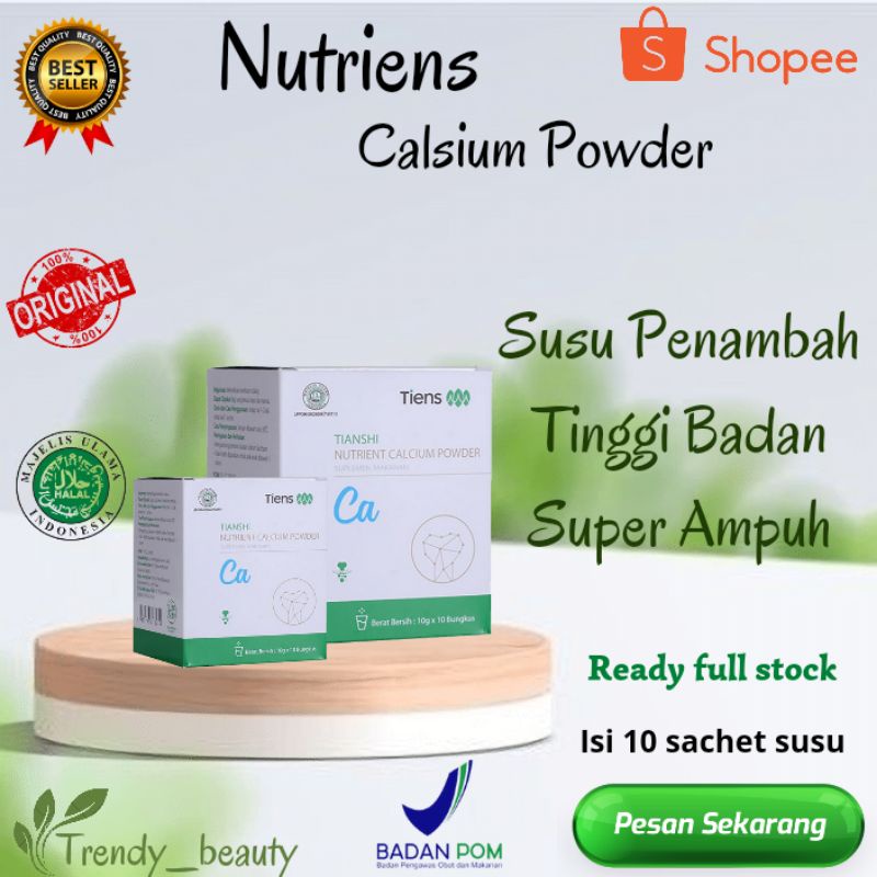 [TERLARIS] Susu Peninggi Badan Tiens - NHCP Kalsium Susu Nutrient High Calcium NHCP