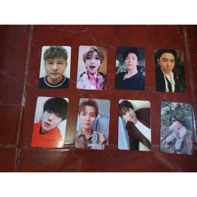 Super Junior Official Photocard