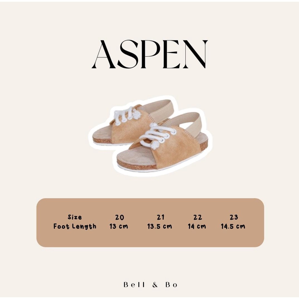 BELL AND BO ASPEN SANDAL ANAK SANDAL SENDAL ANAK SEPATU ANAK BAYI FASHION ANAK PEREMPUAN