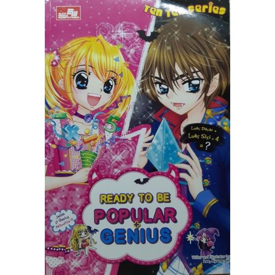 Komik TENTEN Series "Ready To Be Popular + Genius"