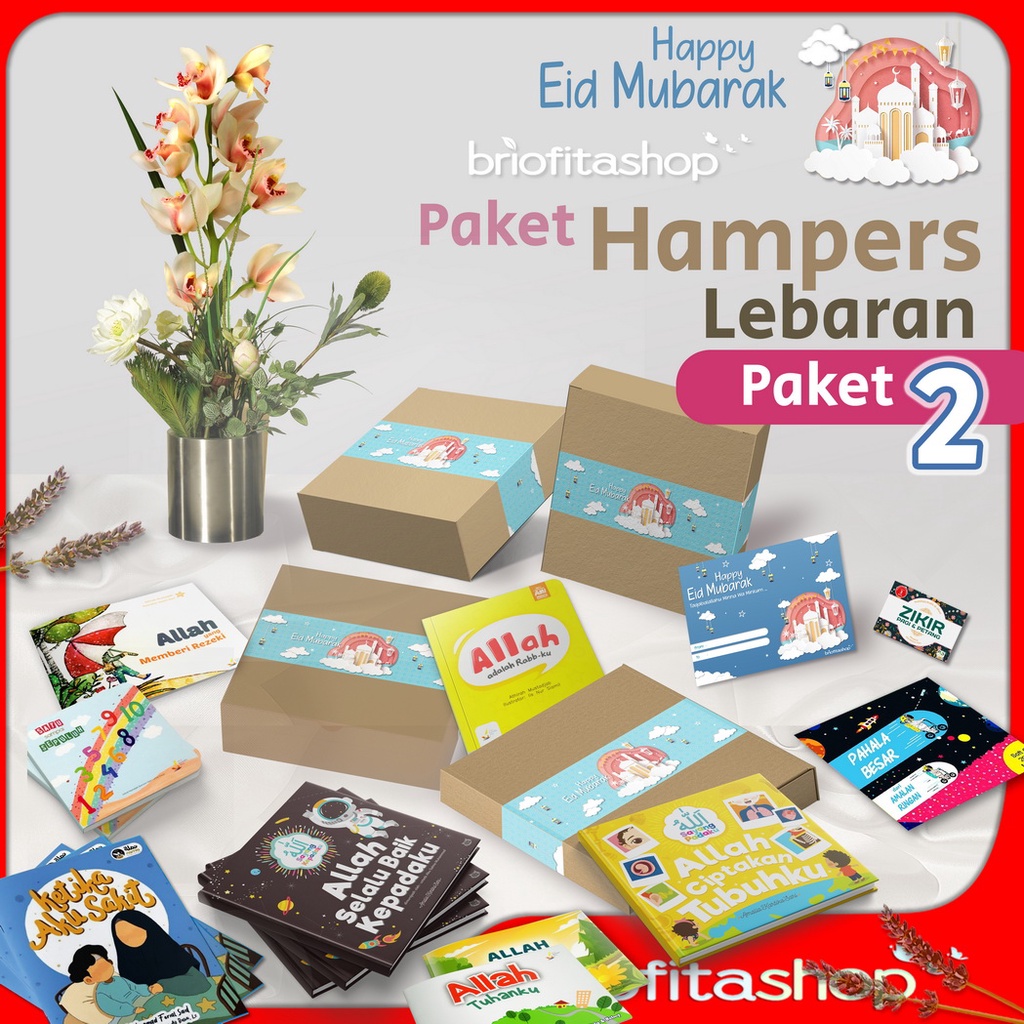 Paket Hampers Lebaran Buku Anak Parcel Briofitashop Paket 2