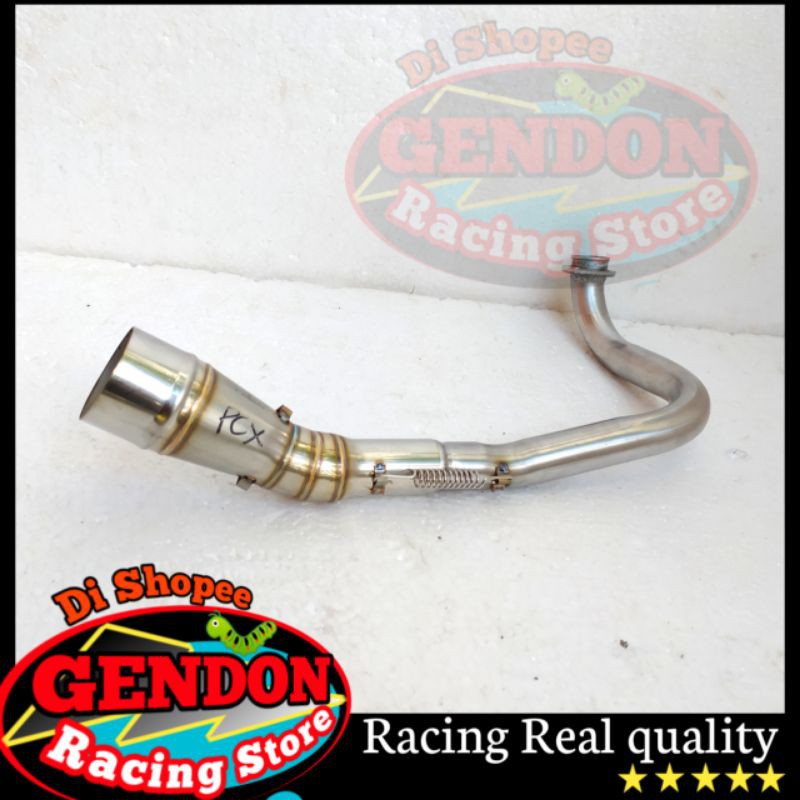 pipa leher knalpot racing Vario 125 Vario 150 new old LED PCX lokal 150 model atas kolong inlet 50