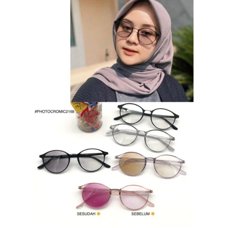 Kacamata Freme Minus Antiradiasi  Wanita (Frame+Fensa 2168)