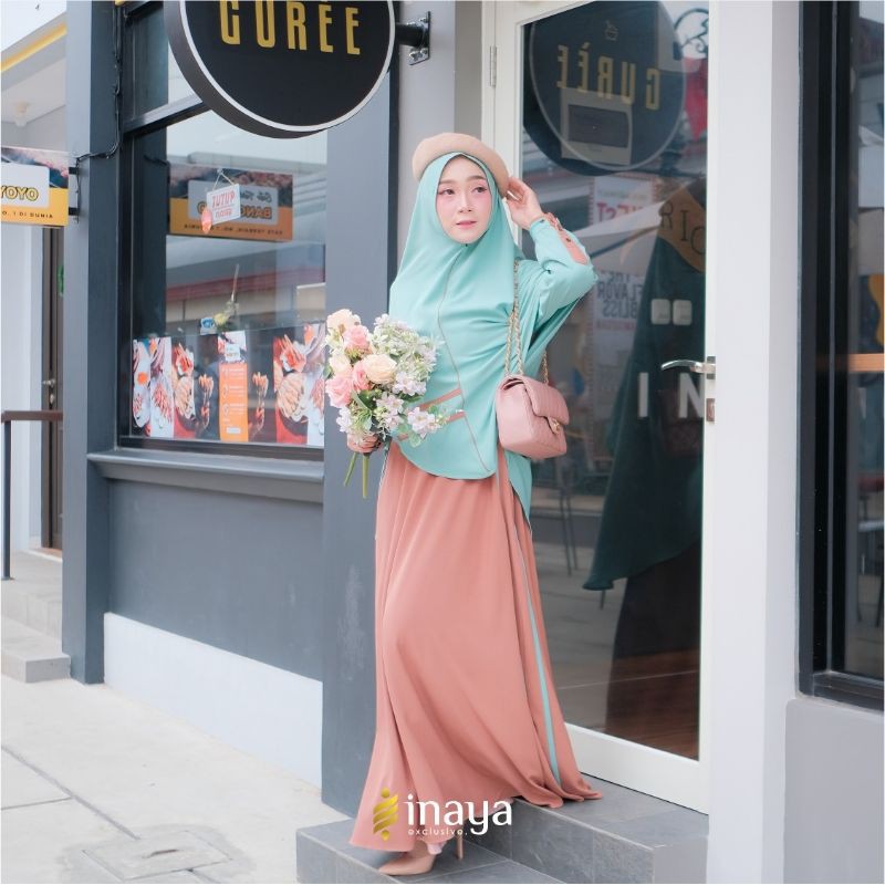 COD Gamis Pena Syar'i By Inayah/Gamis syar'i