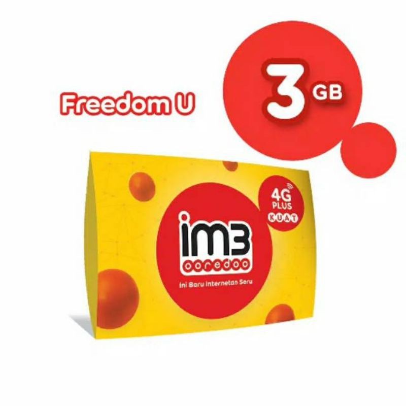 Indosat perdana 3gb Unlimited murah