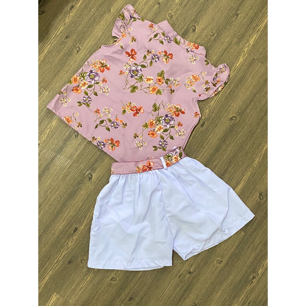 KALILA - RISA Set Kids Setelan Baju Anak Perempuan Umur 2-7 tahun / Bahan Katun