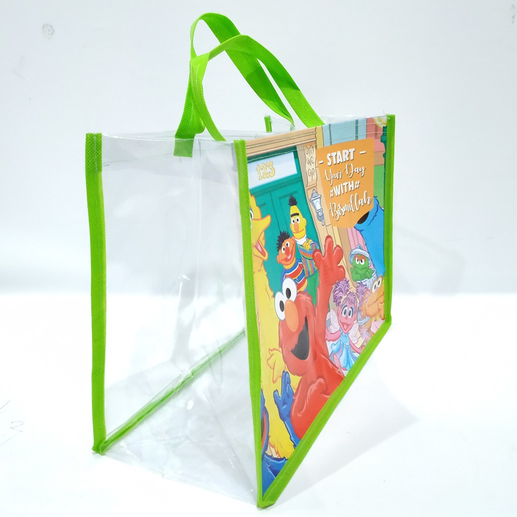 Tas Souvenir Ulang Tahun / Tas Ultah / Tas Souvenir / Jinjing Mika tebal Oscar / Goodie Bag-5
